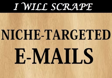 Scrape 2000 EMAILS For A Specific Niche
