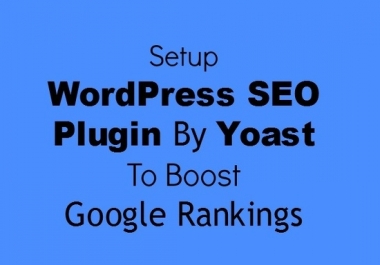 I will install Yoast wordpress Seo plugin & do onpage SEO optimzation