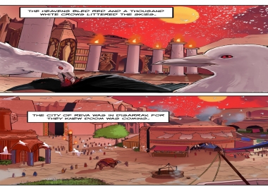 Create a comic page for your story