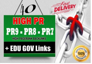 will build 40 high pr authority backlinks