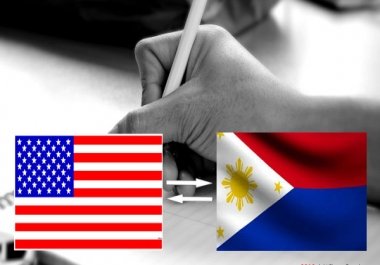 I will translate any text from English to Filipino