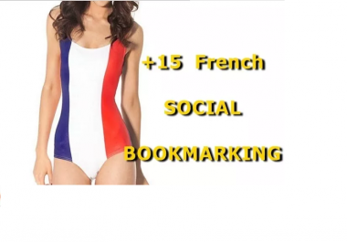 submit URL to 15 French Social Bookmarking Sites with Bonus