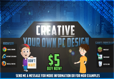 I'll make a Desktop/Wallpaper/Background Design