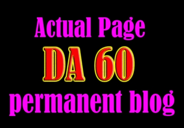 get permanent Dofollow link on DA60 20site Homepage blogroll Education niche website