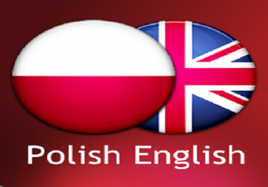 Professional translation English,  Polish,  Russian,  Ukrainian