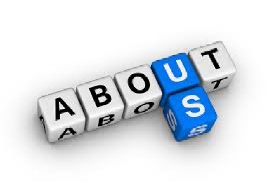 I will write Unique and Engaging About Us Page for your website