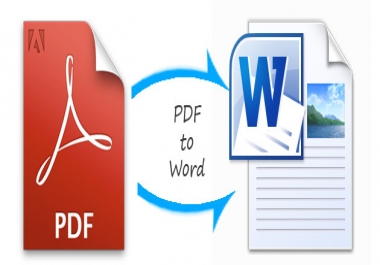 PDF to Word conversion