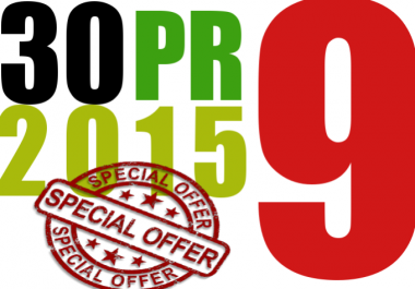 I will manually do 30 PR9 Safe SEO High Pr Backlinks 2015 Best Results for