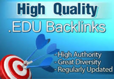 I will create 40 DoFollow. EDU and. gov SEO safe backlinks