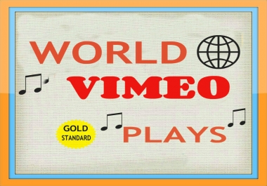 I WILL GIVE 50,000 PLUS VIMEO PROMOTION