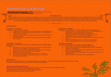 Redesign your Resume