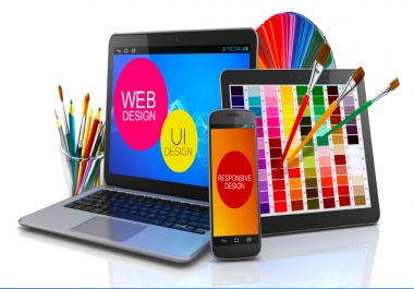 design you every type of beautiful and responsive website