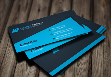 I will professionally design innovative and stylish Business Cards