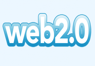 25 HQ Dedicated Web 2.0 with Accounts Details 48 Hrs Delivery