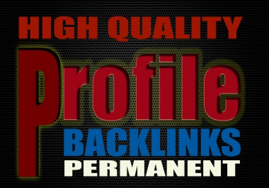 Google Rank with 100+ High DA Manual Dofollow Profile Backlinks 2017-2018