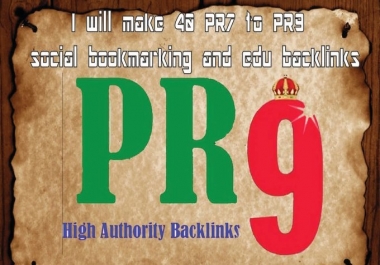 Dominate GOOGLE RANKINGS manually build High Pr EDU BACKLINKS