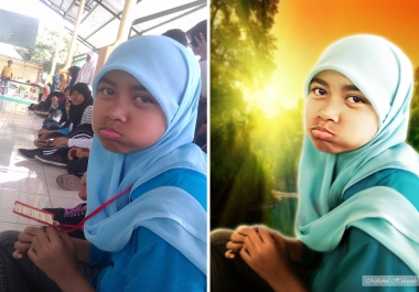 I will make your photo look like Painting