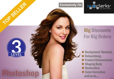 I'll do adobe photoshop editing,  retouching,  background removal