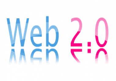 Manually create high-quality links of 5 web 2.0 properties with unique article