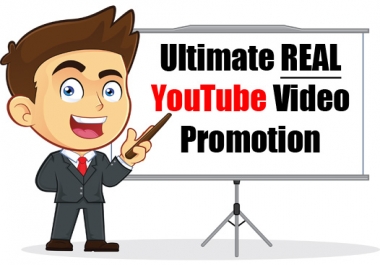 Ultimate REAL YouTube Video Promotion Service - BEST YouTube Promotion Service on Seocheckout