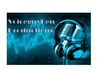 Deliver you a professional voiceover TODAY