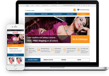 Setup a complete auto managed online store