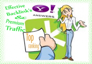 To amplify your e-commerce I offer you the assistance of Yahoo Answer