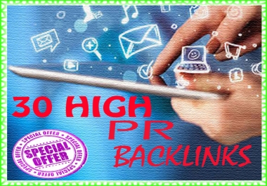 To perform greatly in the online trade world,  I offer you an effective HIGH PR Back links Service.