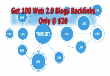 100 Web 2.0 Blogs Backlinkgs