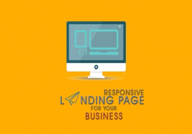 professional LANDING page for your business