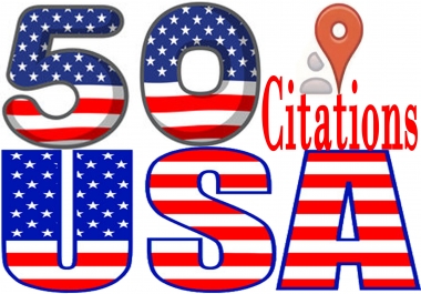 do 50 Live USA/UK/CA/AU local citations for SEO. I always ensure best quality work.