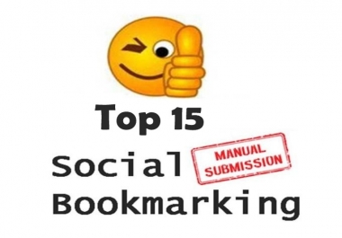 Submit Top 10 High DA 30 + Social Bookmarking