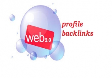 300+web2.0 profile backlinks