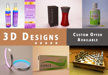 create 3D Model and do HD Quality Rendering