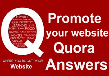 Offer 15 Quora answer with clickable Link.