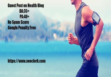 Two Guest Posts on Health and Fitness Blogs of DA 35+