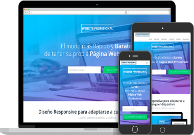 Do not spend money unnecessary - We create webpage + Domain + Hosting + Business Mail - Each month.