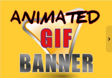 design An Animated Gif BANNER Ad In 24 Hours