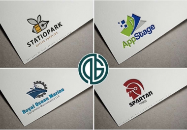 provide 3 unique company logo