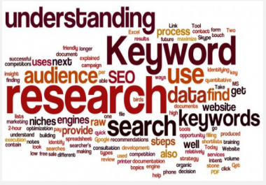 Provide In depth SEO Keyword Research Report To Help Your website Rank Higher
