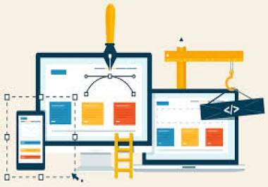 create a professional website from html,  java,  python and etc