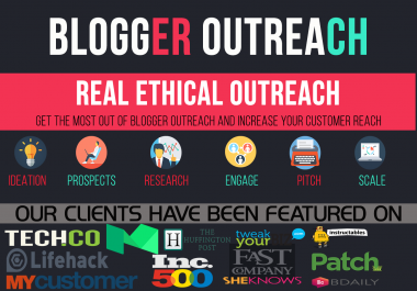 Pure Blogger Outreach Service For Niche GUEST POSTING