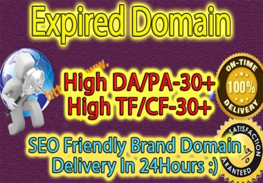 find SEO friendly high metrics 5 expired domains