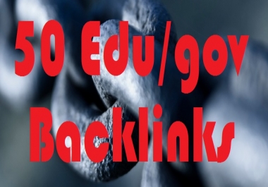 50 Edu/gov Backlinks