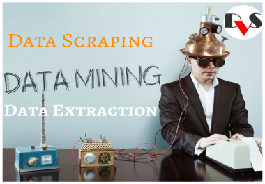 we Do web scraping,  Data Mining,  Data extraction job