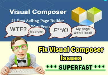 Fix All Visual Composer Issues SUPERFAST