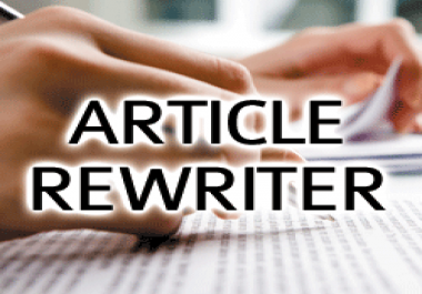 manually rewrite your 2 x 500 words articles for any topic
