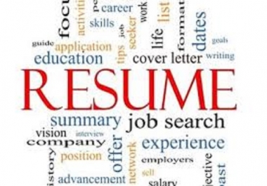 I Will Edit,  Design,  Rewrite and create your Complex RESUME & COVER LETTERS into Eye Catching look for 7