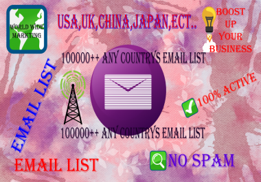 5000 Japan Email List Service