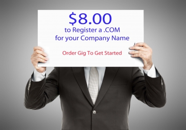 8.00. COM's - Register A. COM For Only